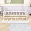 Lit plateforme simple avec lit gigogne coulissant simple et tête de lit, pied de lit-627098407