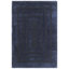 Ellington Border Hand Knotted, 70% Wool And 30% Viscose, Saphire Area Rug