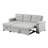 Mitchel Upholstered L-Shaped Sectional Reversible-530861944