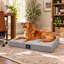 Lit orthopédique matelassé pour animaux Serta-31319160-31319158