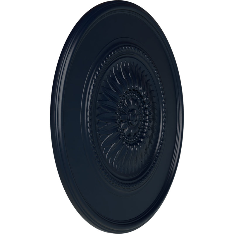 Médaillon Endurathane Wigan pour plafond, DO 29 3/4 po x P 1 1/2 po, Rêve de minuit