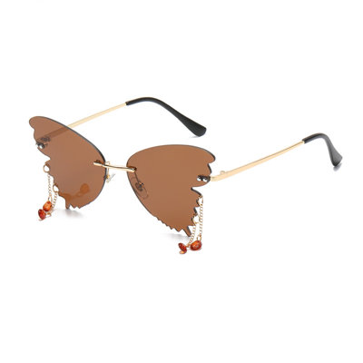a Sunglasses Ladies Fashion Diamond Sunglasses Fashionable Personality Exaggerated Ball Glasses