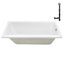 Baignoire de trempage en acrylique 72 po x 36 po, drain inclus-97545268