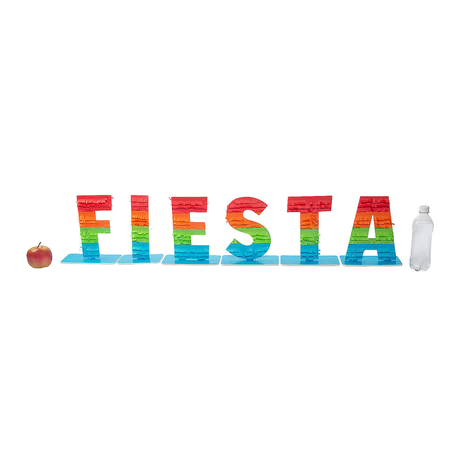 The Party Aisle™ Castille Fiesta Fringe Tabletop Letters Centerpiece ...