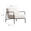 Bina Upholstered Wingback Chair