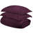 Plum Twin Cotton Washable Duvet Cover Set