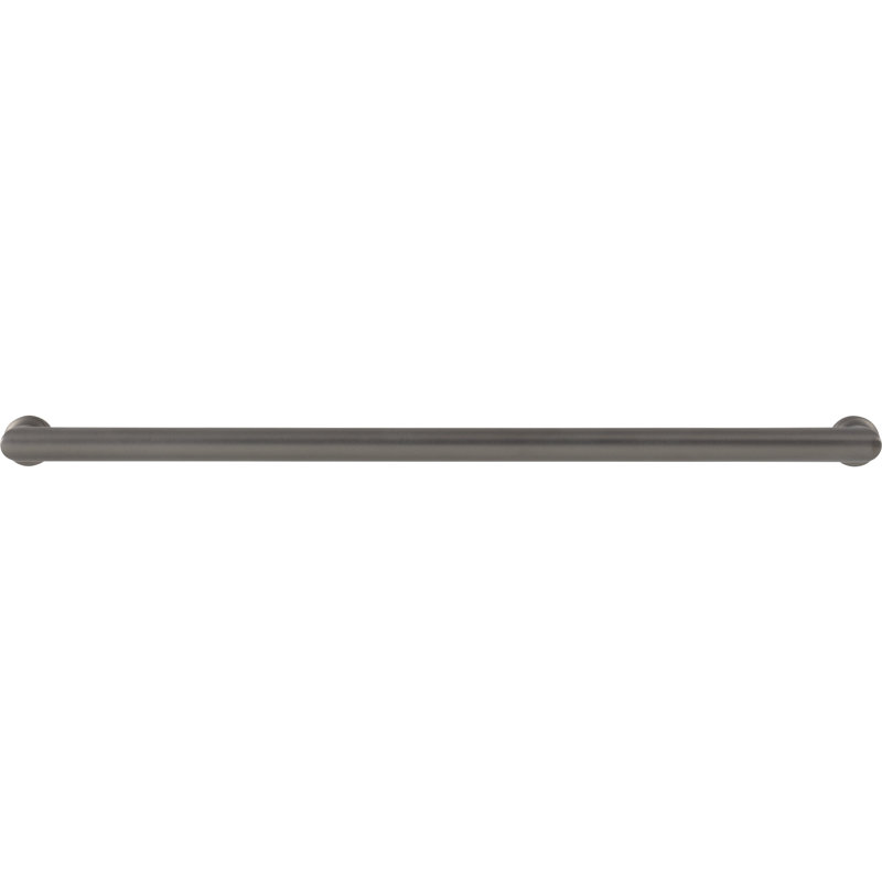 Morris Bar Pull, Ash Gray, 12" Center to Center