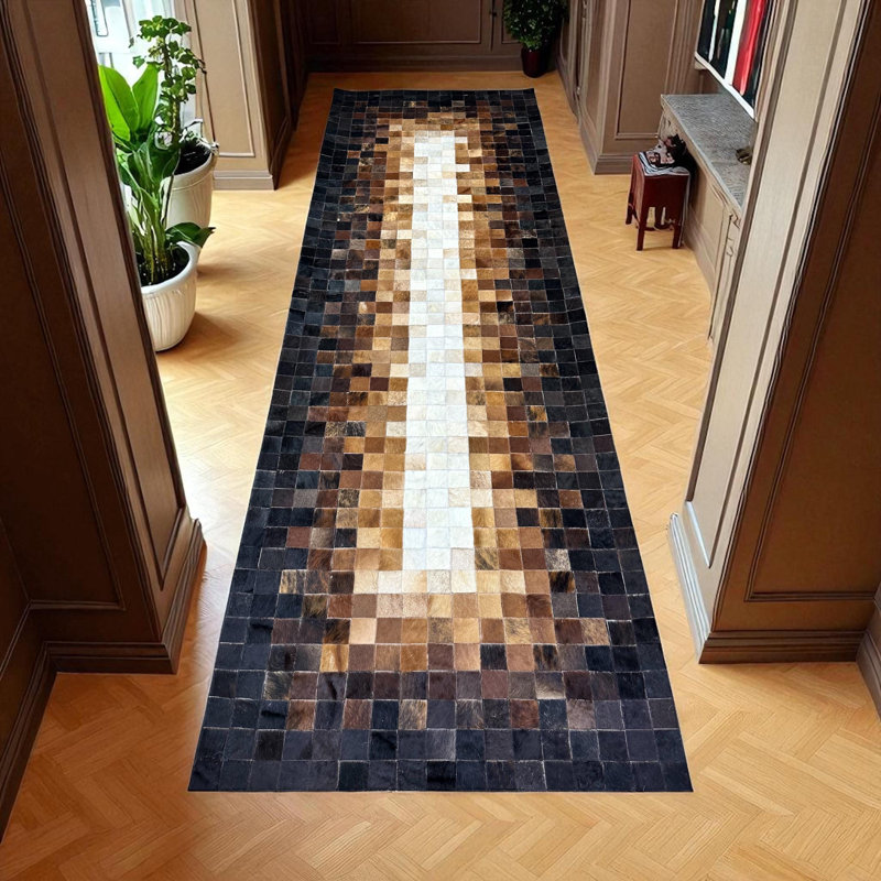 Tapis de couloir Ombre, Tapis de couloir 2 pi x 7 pi 6 po