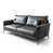 Dark Grey Top Grain Leather est en rupture de stock