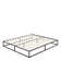 Dekker Metal Platform Bed with Wooden slat support 25cm/10in Height