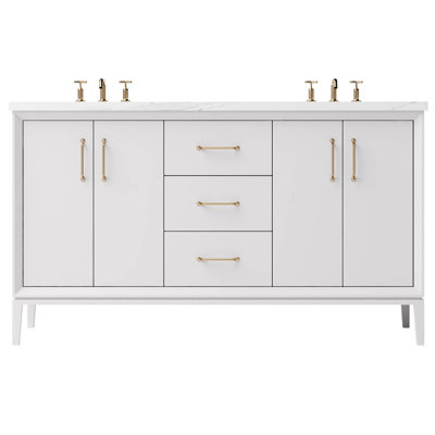 Meuble-lavabo double Alexandra