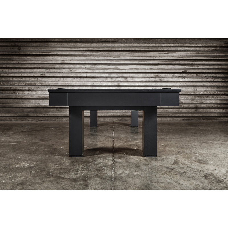 Zurich 8' Slate Pool Table with Professional Installation Included, Basic Black