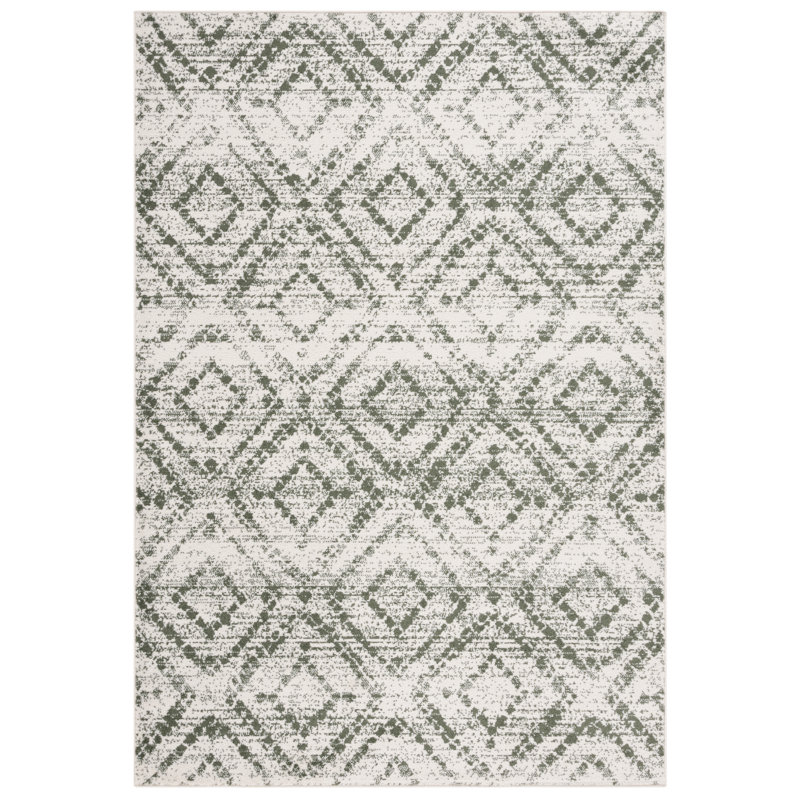 Kellisa Performance Geometric Rug, Rectangle 6' x 9'