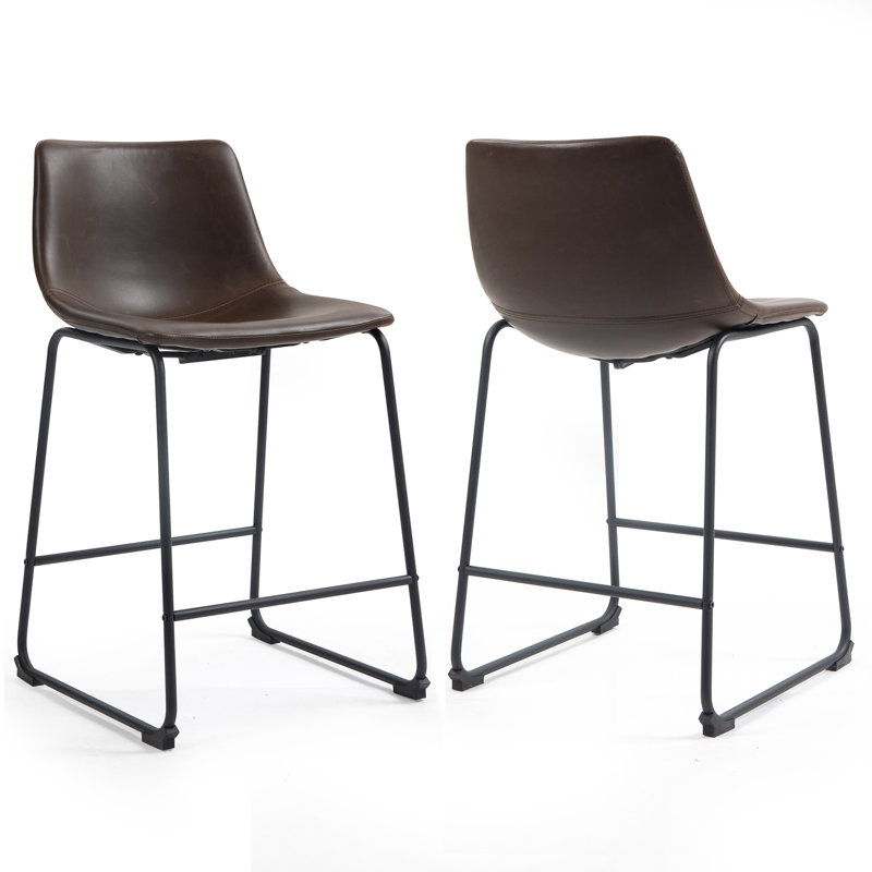 Julienn Bar & Counter Stool, Brown, Counter Stool (23.5" Seat Height)