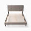 Lit plateforme tapissier Modern