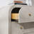 Fluted 5 Drawers Dresser For Bedroom, 48" Tall Modern Chest Of Drawers For Bedroom, Living Room, Hallway-454989857