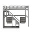 Lit mezzanine amélioré avec bureau et barre lumineuse illuminée-1742512593-1742512598