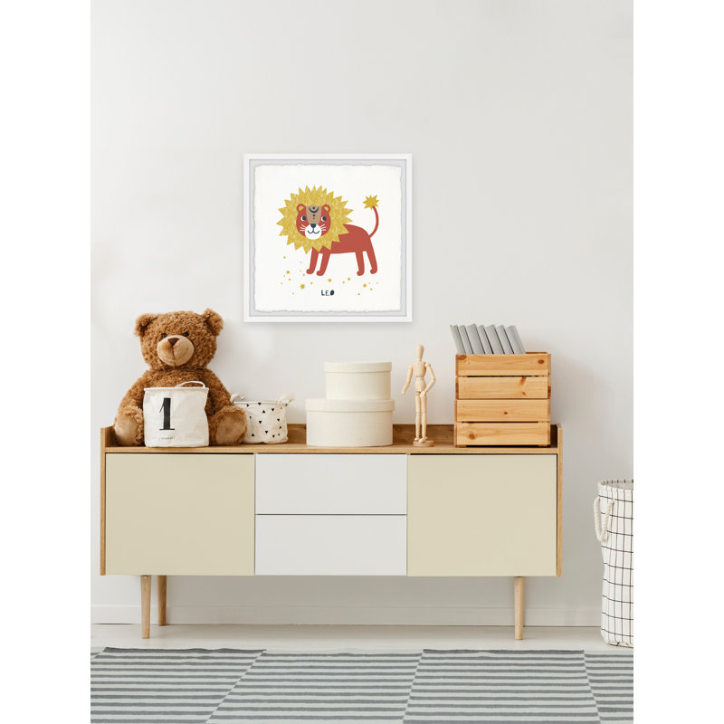 I'm A Leo - Single Picture Frame Print, 61cm H x 61cm W