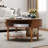 Round Coffee Table With Sliding Door-991616557