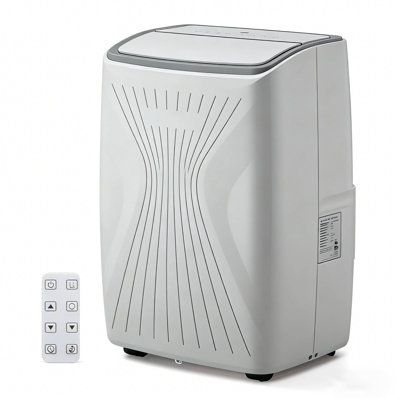 Portable Air Conditioner, 14000 BTU 5-in-1 Portable AC Unit, Cool Fan & Dry Remote Control Up to 650 Sq ft LED Display