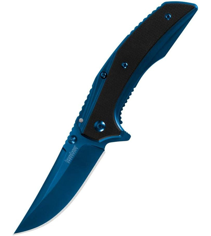 Couteau de poche bleu 3 pouces Kershaw