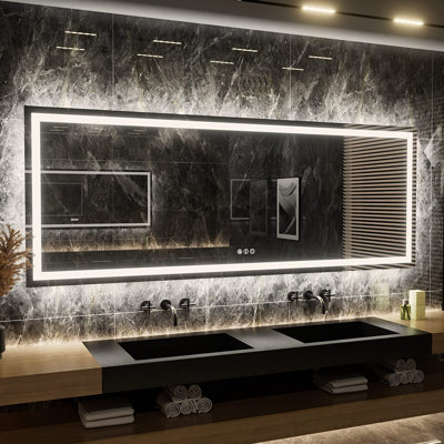 Flat LED Mirror