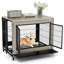 Niche pour chien avec cage pour chien-1276804256
