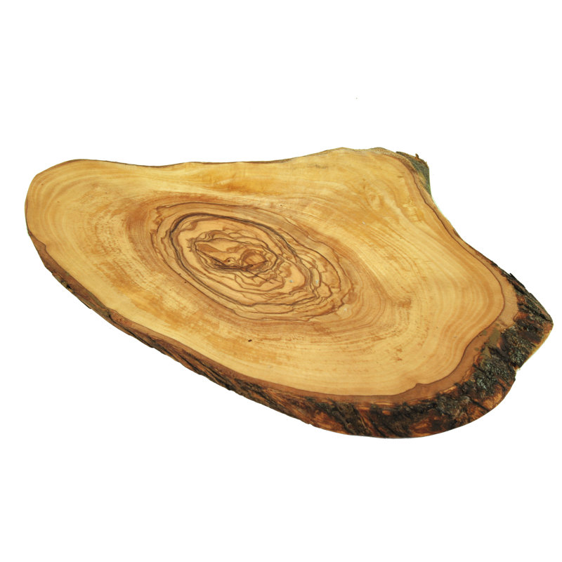 Rustic cutting board made of olive wood, approx. 50-60cm