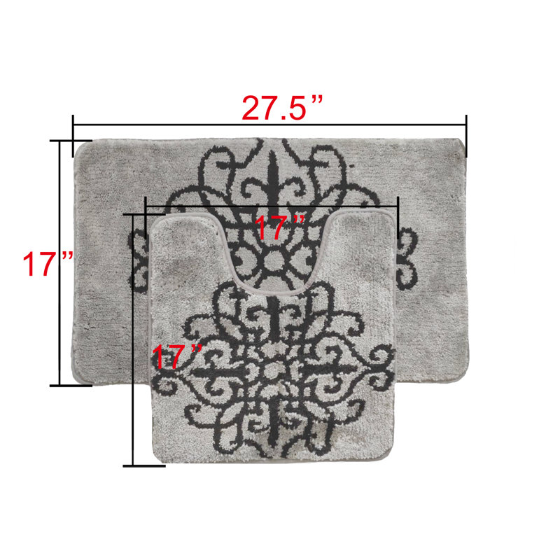 Ensemble de bain Preusser + crochets, Gris, Petit