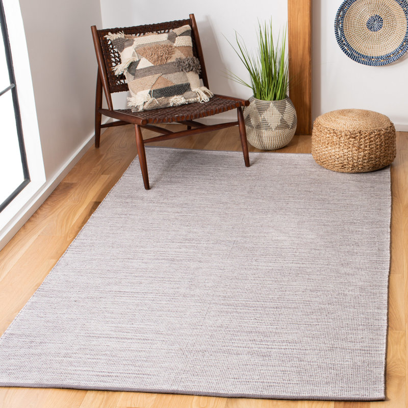 Tapis en coton à tissage plat Sos, Rectangle de 5 pi x 8 pi