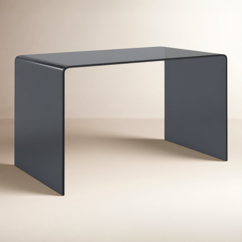 Paleczny Writing Desk, Dark Gray, 29" H x 50" W x 27.5" D
