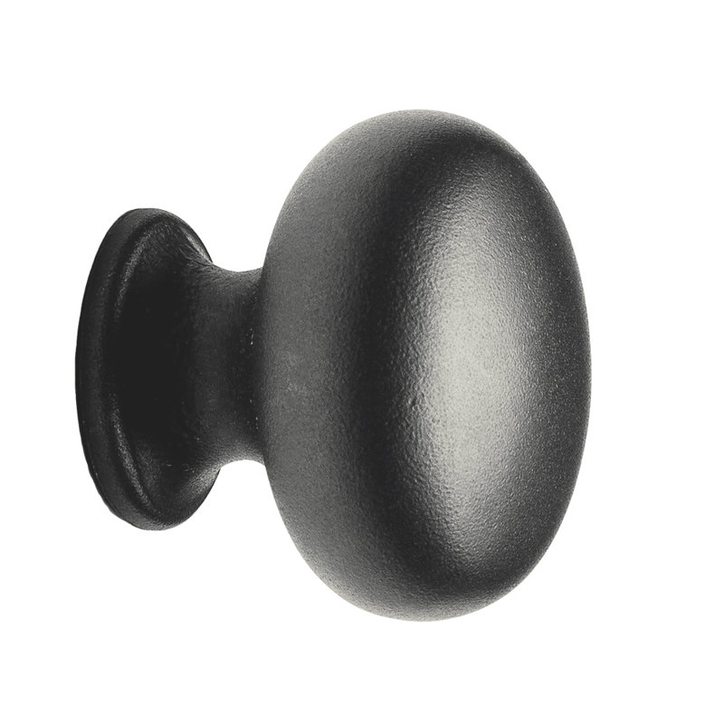 Plymouth Bronze Mushroom Knob, Silicon Bronze Dark Lustre