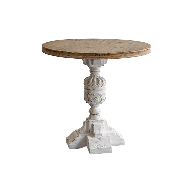 Modern Solid Wood+Metal+Manufactured Wood End Table