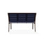 Banc de parc empilable aluminium Bazza-26076723-26076708