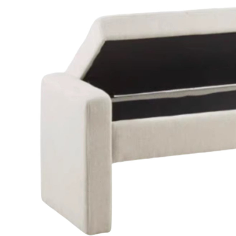 Banc de rangement simple, siège de vestiaire et siège moelleux, H 17,72 po x l 62,99 po x P 19,69 po