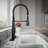 Kohler Simplice Single Handle Semi-Professional Pre-Rinse Kitchen Sink Faucet with Three-Function Pull Down Sprayer-62770906