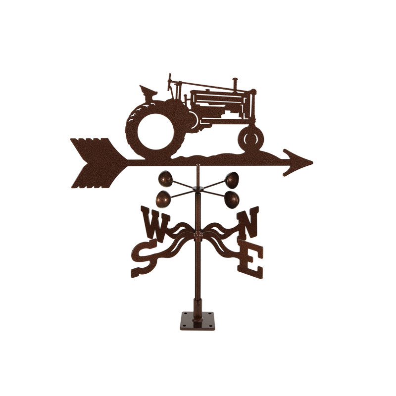 John Deere Tractor 28'' H Transportation Weathervane, Deck Mount