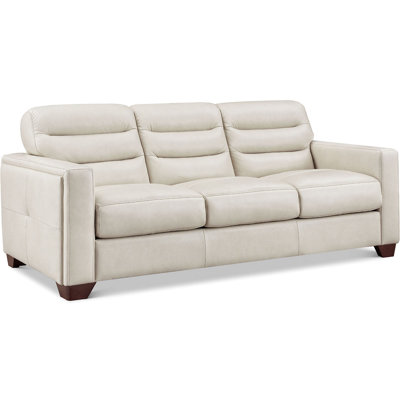 Erath Top Grain Leather Sofa Couch