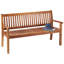 Ladulf 3 Seater Solid Wood Bench
