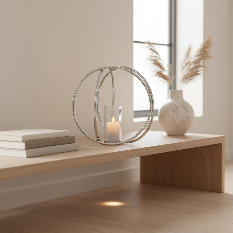 Aura Tabletop Hurricane, 44cm H x 44cm W x 44cm D