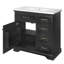 Meuble-lavabo 36 po avec lavabo en céramique-34652287