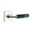 Select Round Door Lever with Square Rosette-742455443-742455440