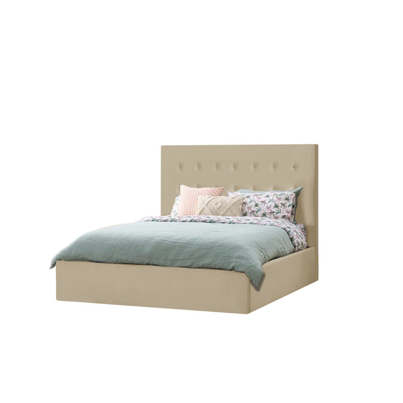 Culai Upholstered Bed, Bed, Asphalt, Kingsize (5')
