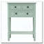 Console étroite, canapé mince avec trois tiroirs de rangement et tablette inférieure pour le salon, assemblage facile-2094618009
