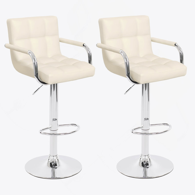 Ensemble de 2 chaises Hengming, Beige