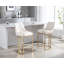 Daylani Upholstered Counter Stool with Metal Frame-1930420378