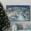 Toile tendue avec châssis de qualité supérieure Home For The Holidays - prête à être accrochée-1127635294