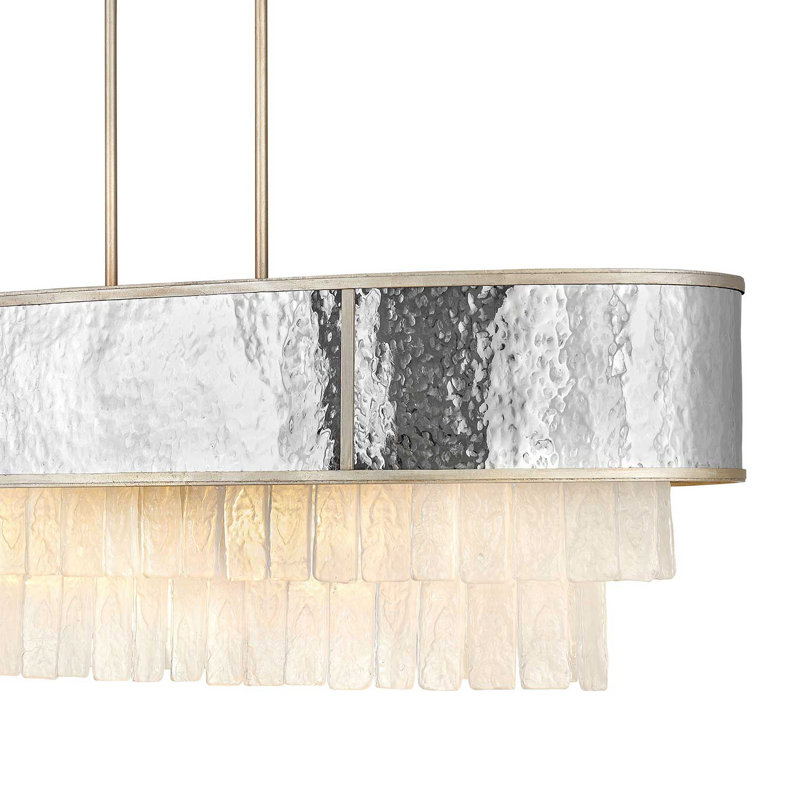 Reverie 10 - Light Unique / Statement Drum Chandelier