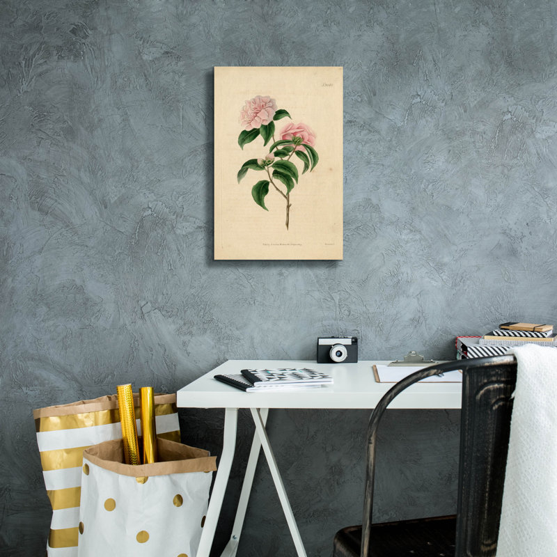 «Epic Graffiti» «Rose rose» par Art Licensing Studio, art mural sur toile, 12 po x 18 po
