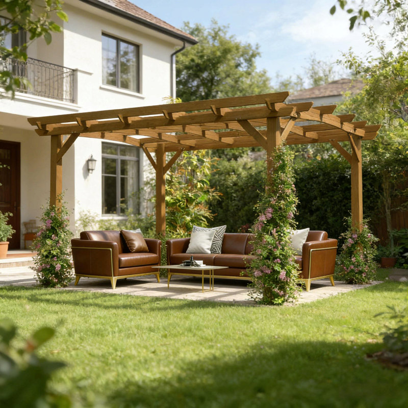 Pergola arquée, treillis de jardin pour l'extérieur